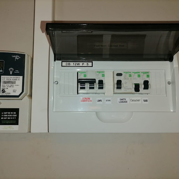 Electrician Cape Town Distribution Board work